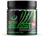 3VS Nutrition Pré-Treino Beast 300g Sabor Maça Verde na Amazon