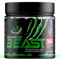 3VS Nutrition Pré-Treino Beast 300g Sabor Uva na Amazon