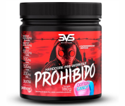 3VS Nutrition Pré Treino Prohibido 180g Sabor Algodão Doce na Amazon