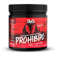 3VS Nutrition Pré Treino Prohibido 180g Sabor Ponche De Frutas na Amazon