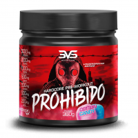 3VS Nutrition Pré Treino Prohibido 360g Sabor Algodão Doce na Amazon
