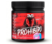 3VS Nutrition Pré Treino Prohibido 360g Sabor Algodão Doce na Amazon