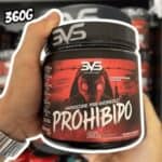 3VS Nutrition Pré Treino Prohibido 360g Sabor Strawberry Margarita na Amazon