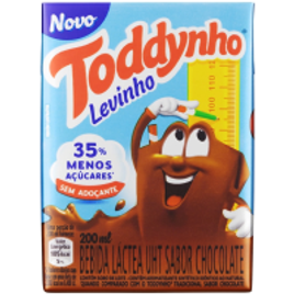 4 Unidades Bebida láctea uht chocolate toddynho levinho caixa 200ml na Americanas