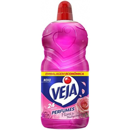 4 Unidades Limpador Perfumado Veja Flores do Mediterrâneo - 2L na Amazon