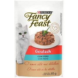 4 Unidades Ração Úmida para Gatos Nestlé Purina Fancy Feast Goulash Peru 85g na Amazon