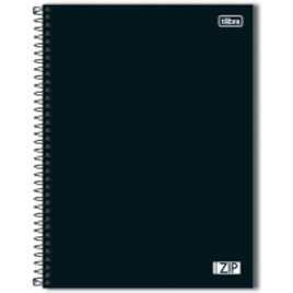 5 Unidades - Caderno Tilibra ZIP Espiral Capa Dura 200x275mm - 80 Folhas na Amazon