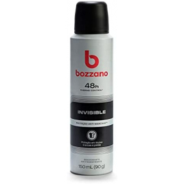 5 Unidades - Desodorante Aerossol Invisível Bozzano 150ml na Amazon