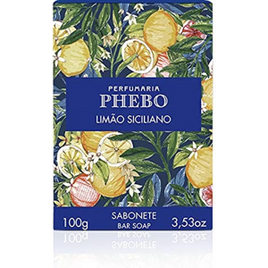 5 Unidades Sabonete Limão Siciliano Phebo - 100g na Amazon