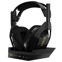 Headset Sem Fio ASTRO Gaming A50 + Base Station Gen 4 com Áudio Dolby