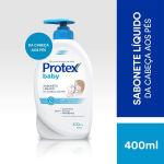 PROTEX BABY Sabonete Líquido Infantil para Bebês 400ml