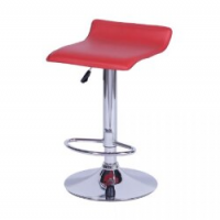 Banqueta Or Design Onda Vermelho