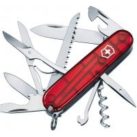 Canivete Huntsman 15 funções Vermelho Translúcido - Victorinox