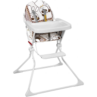 Cadeira de Refeição Alta Standard II Galzerano Panda Até 15 kg