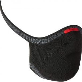 Máscara Esportiva Knit – Preta Tamanho G, Fiber, Preta