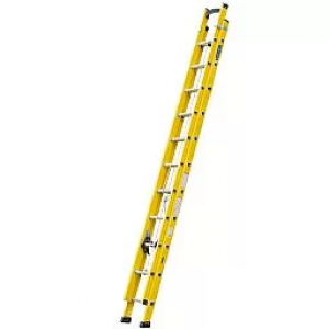 Escada Extensível Vazada Industrial 6 Metros em Fibra de Vidro - Cogumelo-Efv-600
