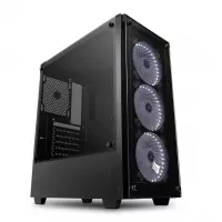 Gabinete Pichau Gaming Kazan Lateral/Frontal Vidro Temp - PGKZ-01