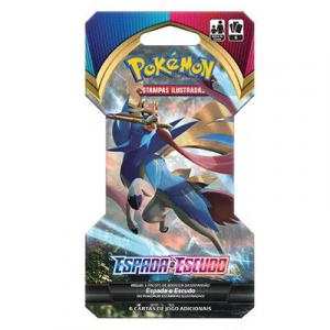 Deck Pokémon Blister Unitário Espada e Escudo - Zacian