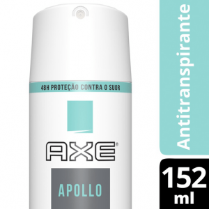Desodorante Antitranspirante Aerosol Seco Axe Apollo 152ml