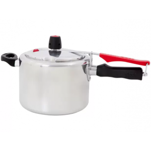 Panela de Pressão Clock 4,5L Prata - Original Polida Alumínio