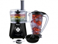 Multiprocessador de Alimentos Philco Preto – All in One Citrus 3 em 1 900W