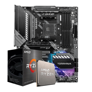 Kit Upgrade Placa Mãe MSI MAG B550 TOMAHAWK AM4 + Processador AMD Ryzen 5 5600X