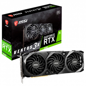 Placa de Vídeo MSI NVIDIA Geforce RTX 3090 Ventus 3X 24G OC GDDR6X