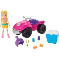 Boneca Polly Pocket! Quadriciclo Fabuloso GDM13 - Mattel
