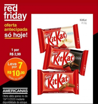7 Chocolate Kitkat (Sabores)