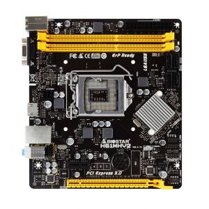 Placa Mãe Biostar H61MHV2 Ver. 7.0 Chipset H61 LGA 1155 mATX DDR3