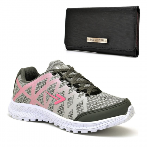 Tenis para Caminhada + Carteira - Feminino