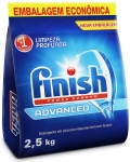 Detergente em Pó Para Lava Louças Finish Advanced, 2,5kg