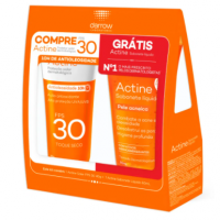 Protetor Solar Actine Antioleosidade FPS 30 40g e Ganhe Actine Darrow Sabonete Líquido 60ml