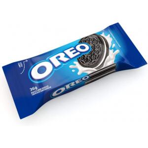 Biscoito Chocolate Recheio Baunilha Oreo Pacote 36g