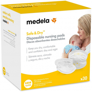 Absorvente Descartável para Seios Medela Branco 30 Unidades