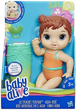 Boneca Baby Alive Linda Cauda Morena – E5851