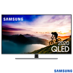 Samsung Smart TV QLED 4K Q70T 55″, Pontos Quânticos, HDR, Borda Infinita, Alexa, Modo Ambiente 3.0, Controle Único