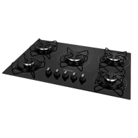 Cooktop À Gás Mondial 5 Bocas Tripla Chama - CTG-03