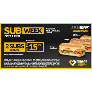 Sub Week 2 Subs de 15cm