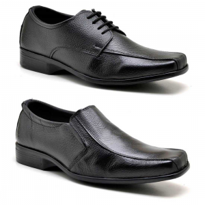 Kit Sapato em Couro Polo State Tradicionally + Eleganza