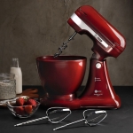 [3 cores] Batedeira 500 Vermelha Fun Kitchen – Coleção Lux 220v
