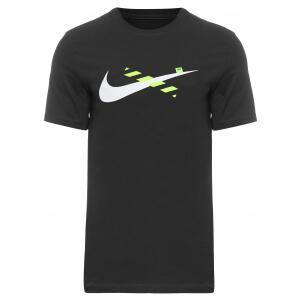 Camiseta Masculina  2 Swoosh X - Nike - Preto