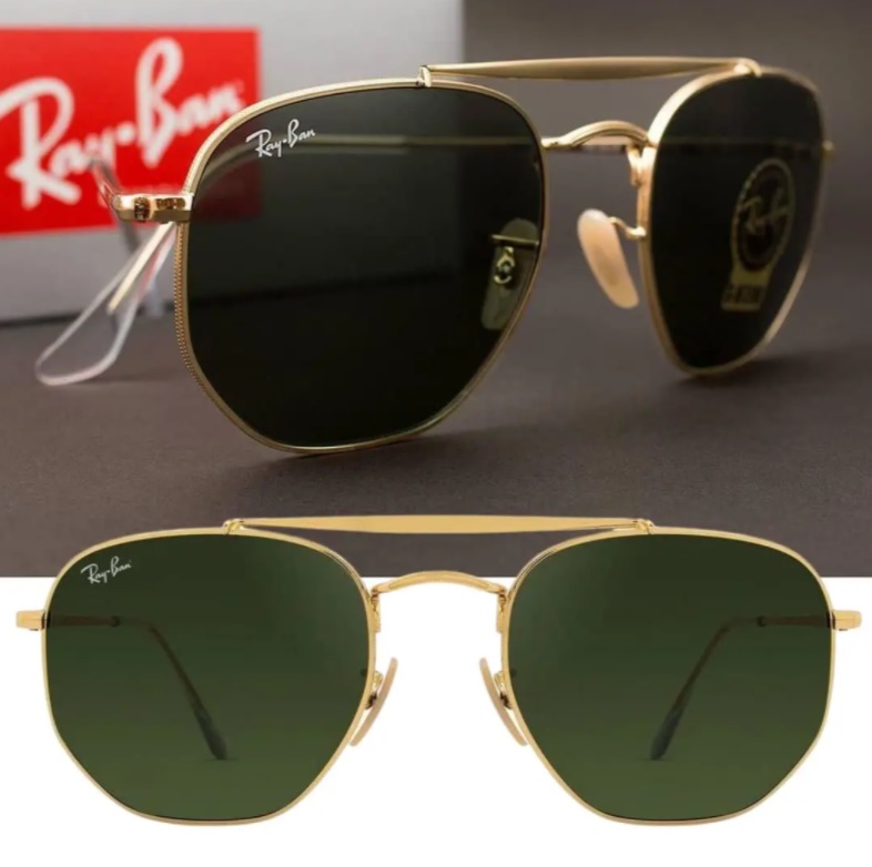 Óculos De Sol Ray Ban Marshall Rb3648L 001-54