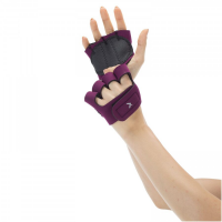 Luvas para Academia Oxer Protetor Palmar com Dedos - Feminina