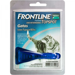 3 Unidades - Frontline Topspot para Gatos Antipulgas e Carrapatos