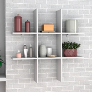 Estante Hashtag Closet Bx 121-06 Brv Branco