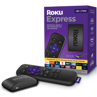 Roku Express - Streaming Player Full HD Transforma Sua Tv Em Smart Tv Com Controle