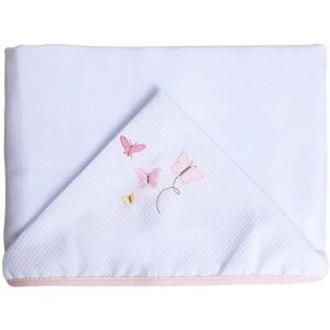Toalhas De Fralda Especial Bordados Papi Textil Rosa