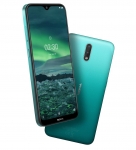 Smartphone Nokia 2.3 com tela de 6.2 polegadas, 32GB de armazenamento e 2GB de RAM, câmera traseira dupla de 13MP + 2MP e botão dedicado do Assistente do Google – NK003