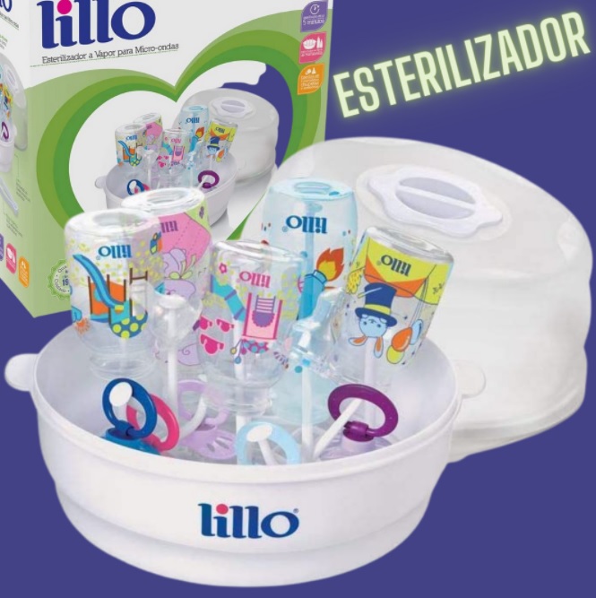 Esterilizador de Mamadeira para Microondas – Lillo, Branco